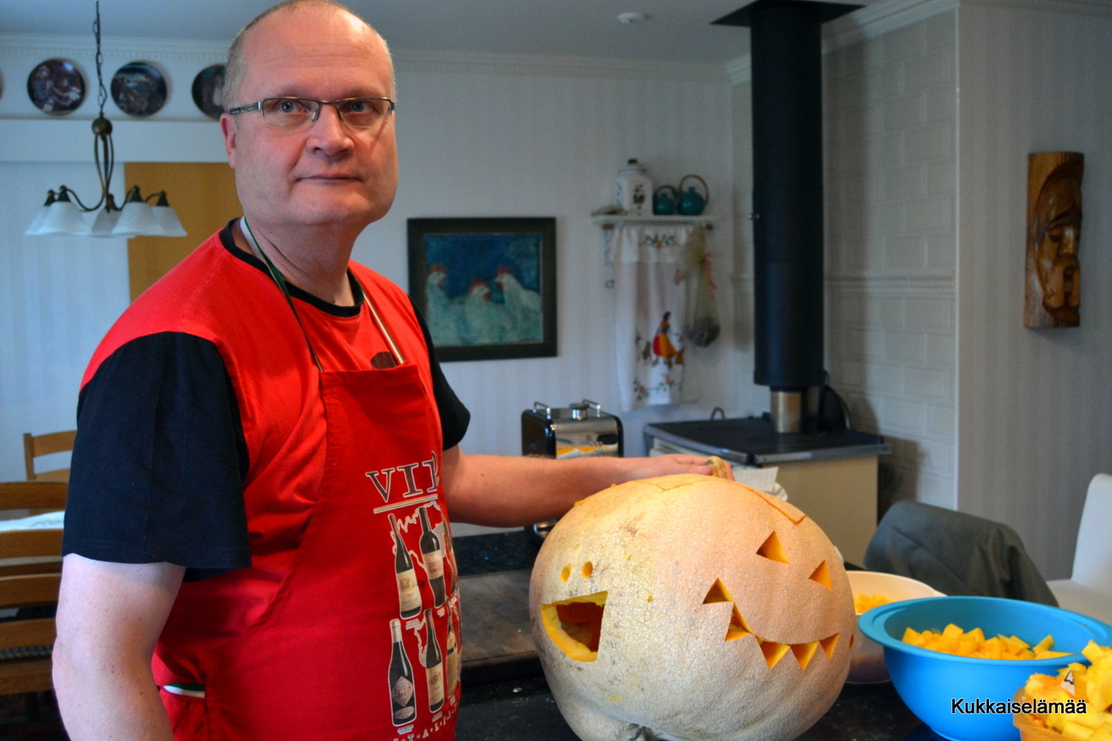 Diy – Halloween-kurpitsa – Make your Halloween pumpkin