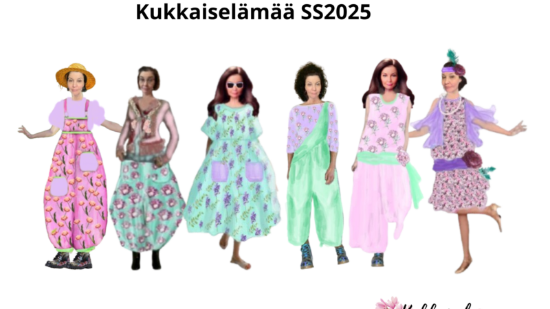 Kukkaiselämää-collection SS25, pilotti