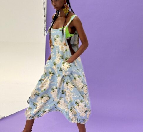 Muotisuunnittelija menee kipsiin