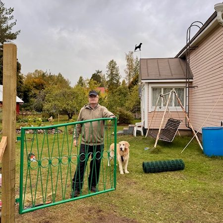 Portti valmistuu – kohta Mortti pääsee kirmaamaan!